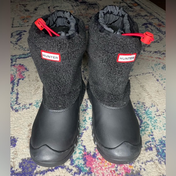 Hunter Wanderer Sherpa Snow Boot US size 3 - Picture 2 of 6